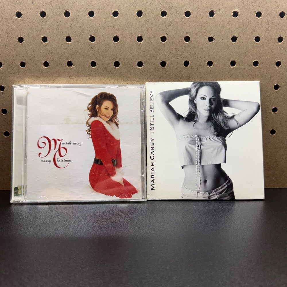 Lot of 2 Mariah Carey CD's, I Still Believe Album and the Merry Christmas Album